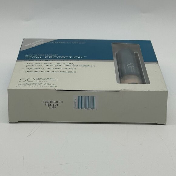 Colorescience Sunforgettable Total Protection Brush-On SPF 50, Medium 3 Pack NEW - Picture 6 of 7